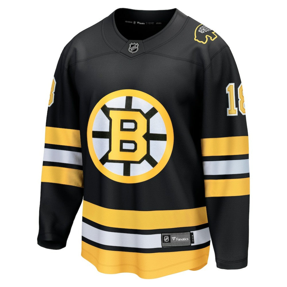 NHL Black Pavel Zacha Boston Bruins Fanatics Home Breakaway Player Jersey