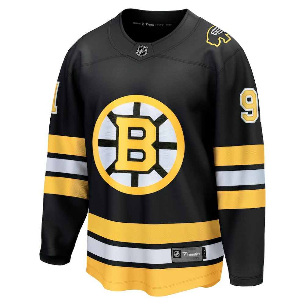 NHL Black Nikita Zadorov Boston Bruins Fanatics Home Breakaway Player Jersey