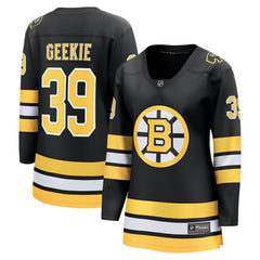 NHL Black Morgan Geekie Boston Bruins Fanatics Women's Home Breakaway Player Jersey