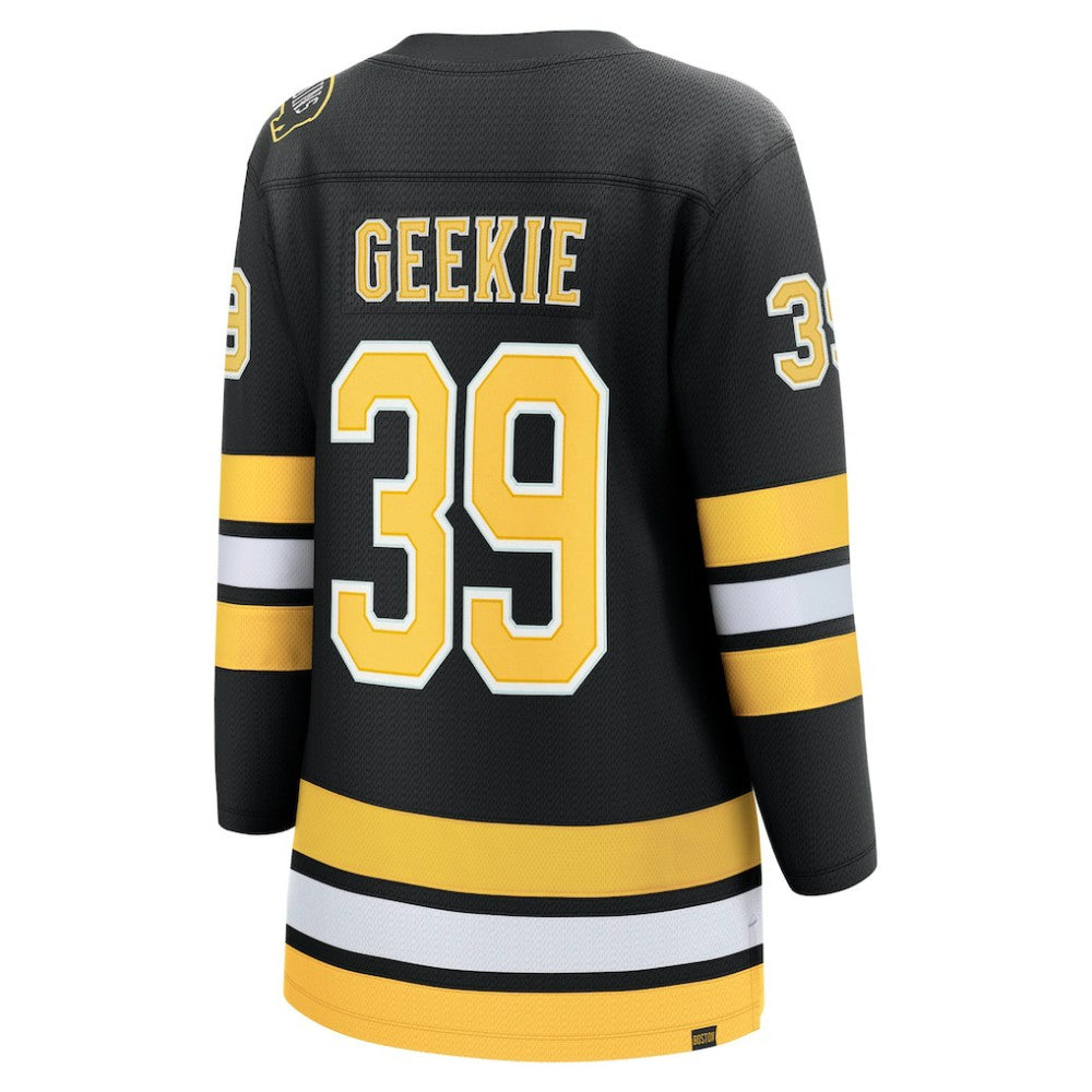 NHL Black Morgan Geekie Boston Bruins Fanatics Women's Home Breakaway Player Jersey