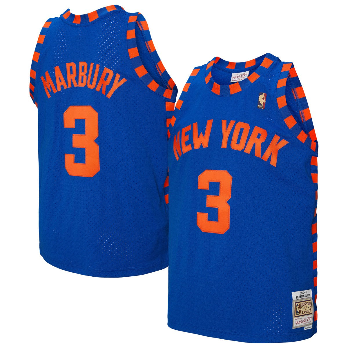 NBA Stephon Marbury New York Knicks 2005/06 Hardwood Classics Swingman Jersey