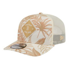 MLB Boston Red Sox New Era Tonal Palm 9SEVENTY Adjustable Trucker Hat