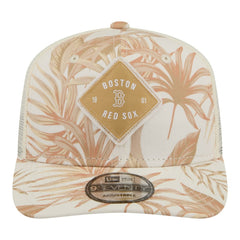 MLB Boston Red Sox New Era Tonal Palm 9SEVENTY Adjustable Trucker Hat