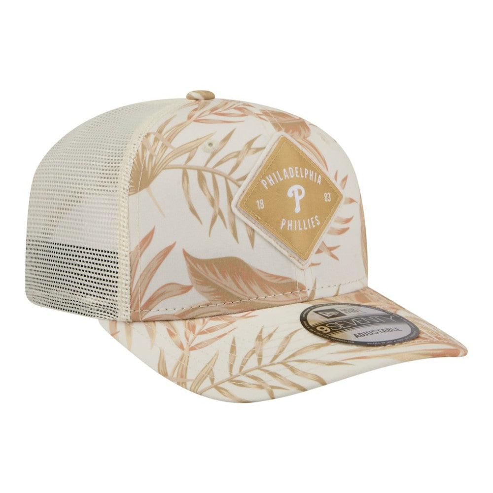 MLB Philadelphia Phillies New Era Tonal Palm 9SEVENTY Adjustable Trucker Hat