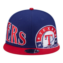 MLB Texas Rangers New Era Stretched Two-Tone 9FIFTY Adjustable Hat