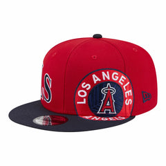 MLB Los Angeles Angels New Era Stretched Two-Tone 9FIFTY Adjustable Hat