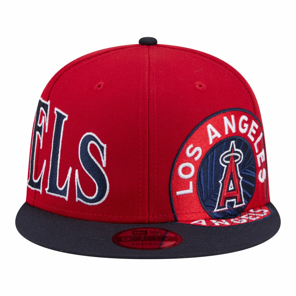 MLB Los Angeles Angels New Era Stretched Two-Tone 9FIFTY Adjustable Hat