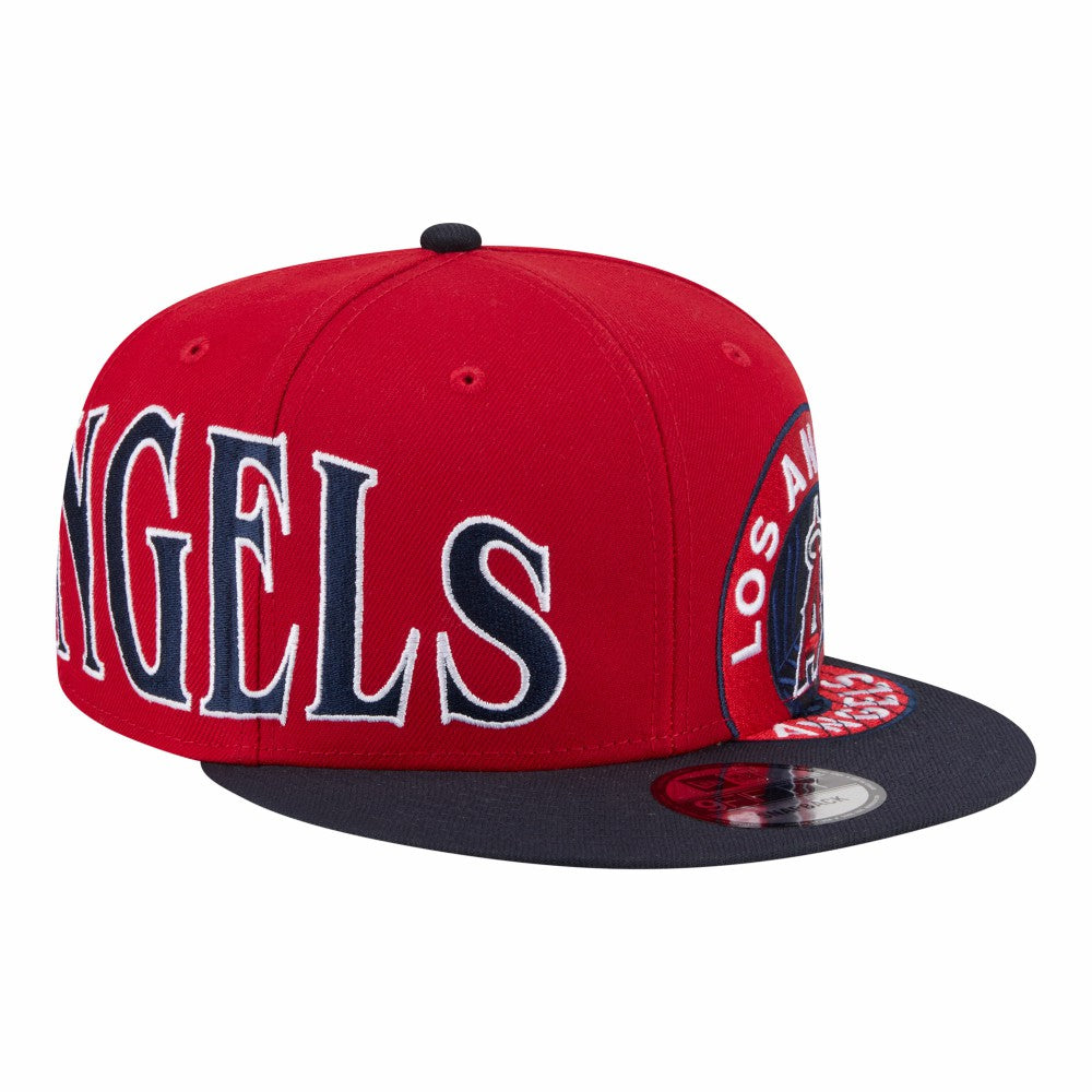 MLB Los Angeles Angels New Era Stretched Two-Tone 9FIFTY Adjustable Hat