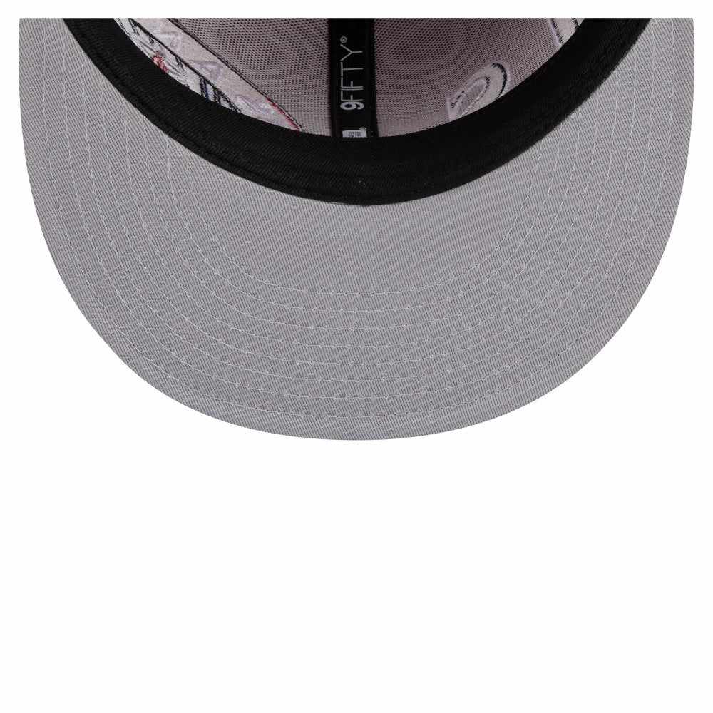 MLB Los Angeles Angels New Era Stretched Two-Tone 9FIFTY Adjustable Hat