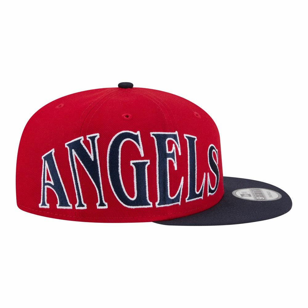 MLB Los Angeles Angels New Era Stretched Two-Tone 9FIFTY Adjustable Hat