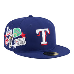 MLB Texas Rangers New Era City Patch 59FIFTY Fitted Hat