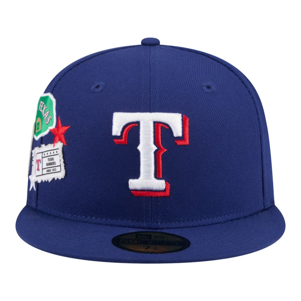 MLB Texas Rangers New Era City Patch 59FIFTY Fitted Hat