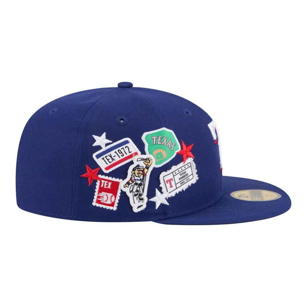 MLB Texas Rangers New Era City Patch 59FIFTY Fitted Hat