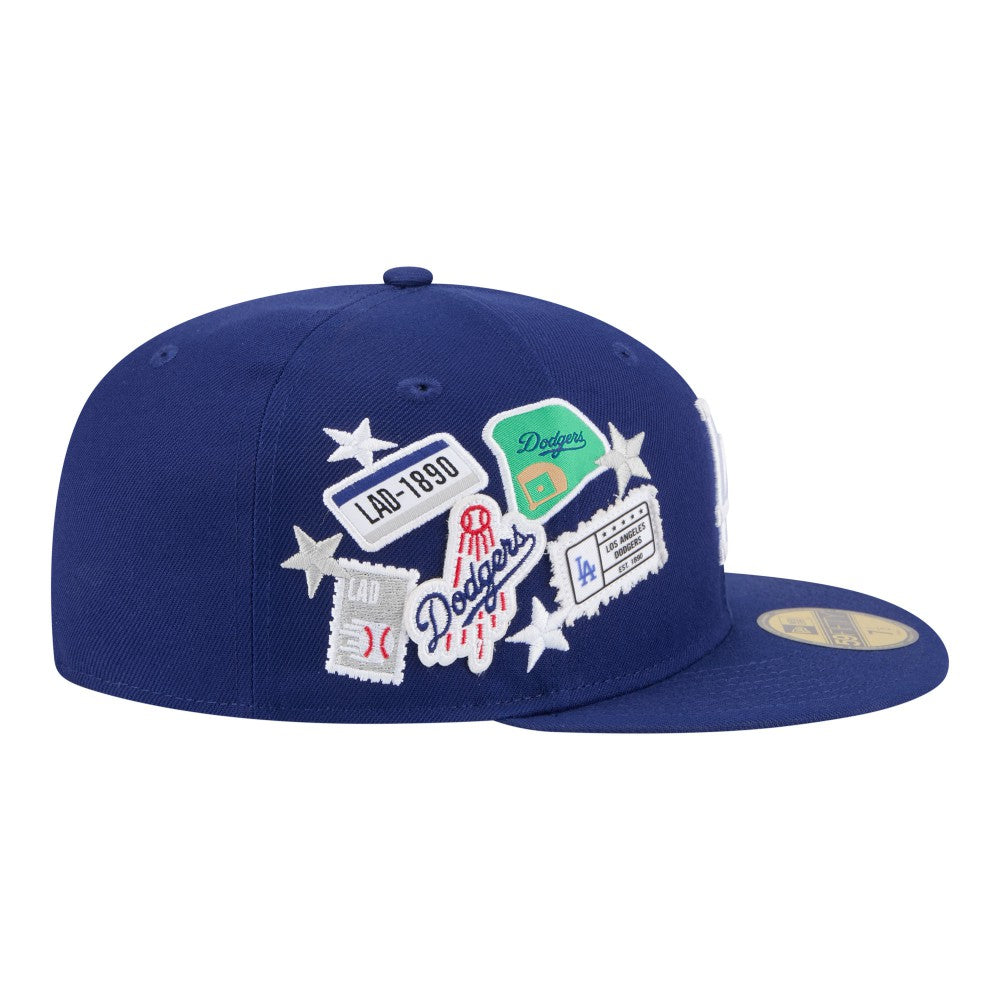 MLB Los Angeles Dodgers New Era City Patch 59FIFTY Fitted Hat