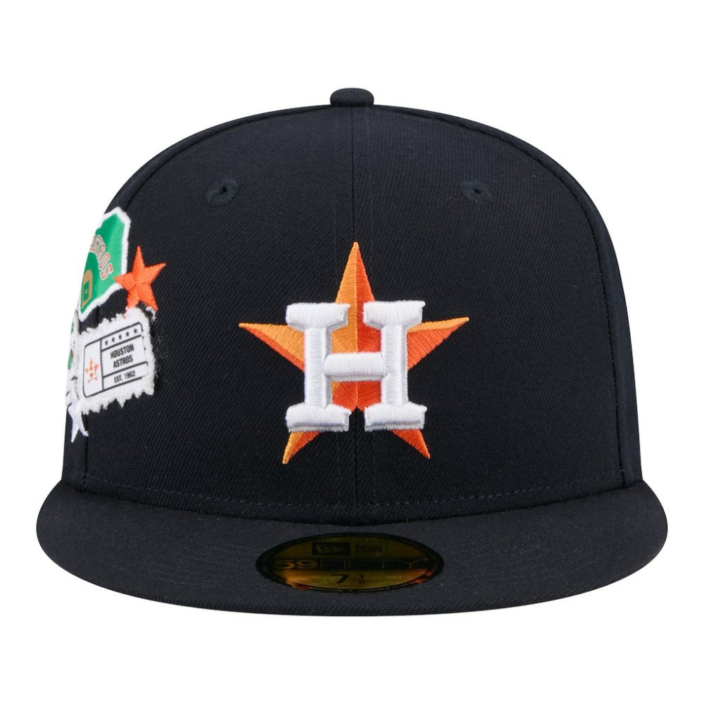 MLB Houston Astros New Era City Patch 59FIFTY Fitted Hat
