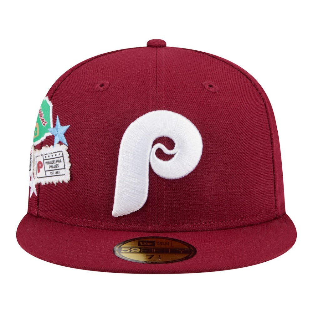 MLB Philadelphia Phillies New Era City Patch 59FIFTY Fitted Hat