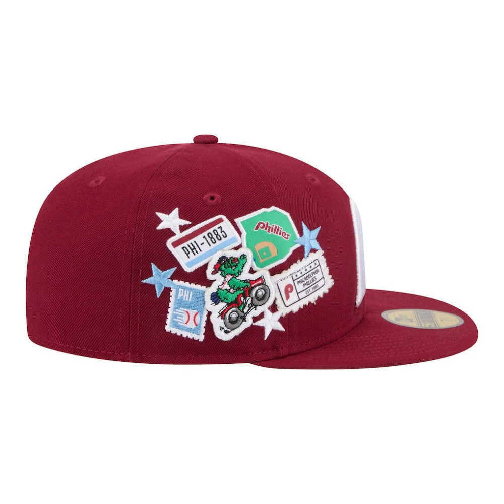 MLB Philadelphia Phillies New Era City Patch 59FIFTY Fitted Hat