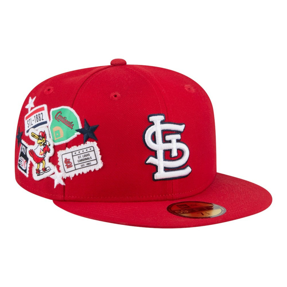 MLB St. Louis Cardinals New Era City Patch 59FIFTY Fitted Hat