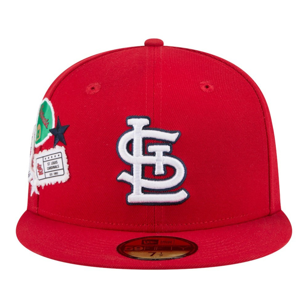 MLB St. Louis Cardinals New Era City Patch 59FIFTY Fitted Hat