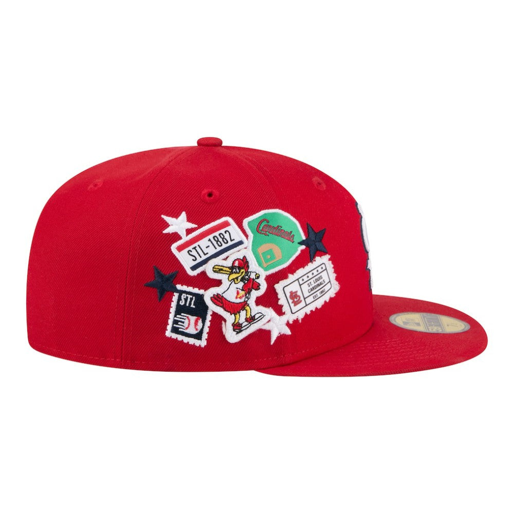 MLB St. Louis Cardinals New Era City Patch 59FIFTY Fitted Hat