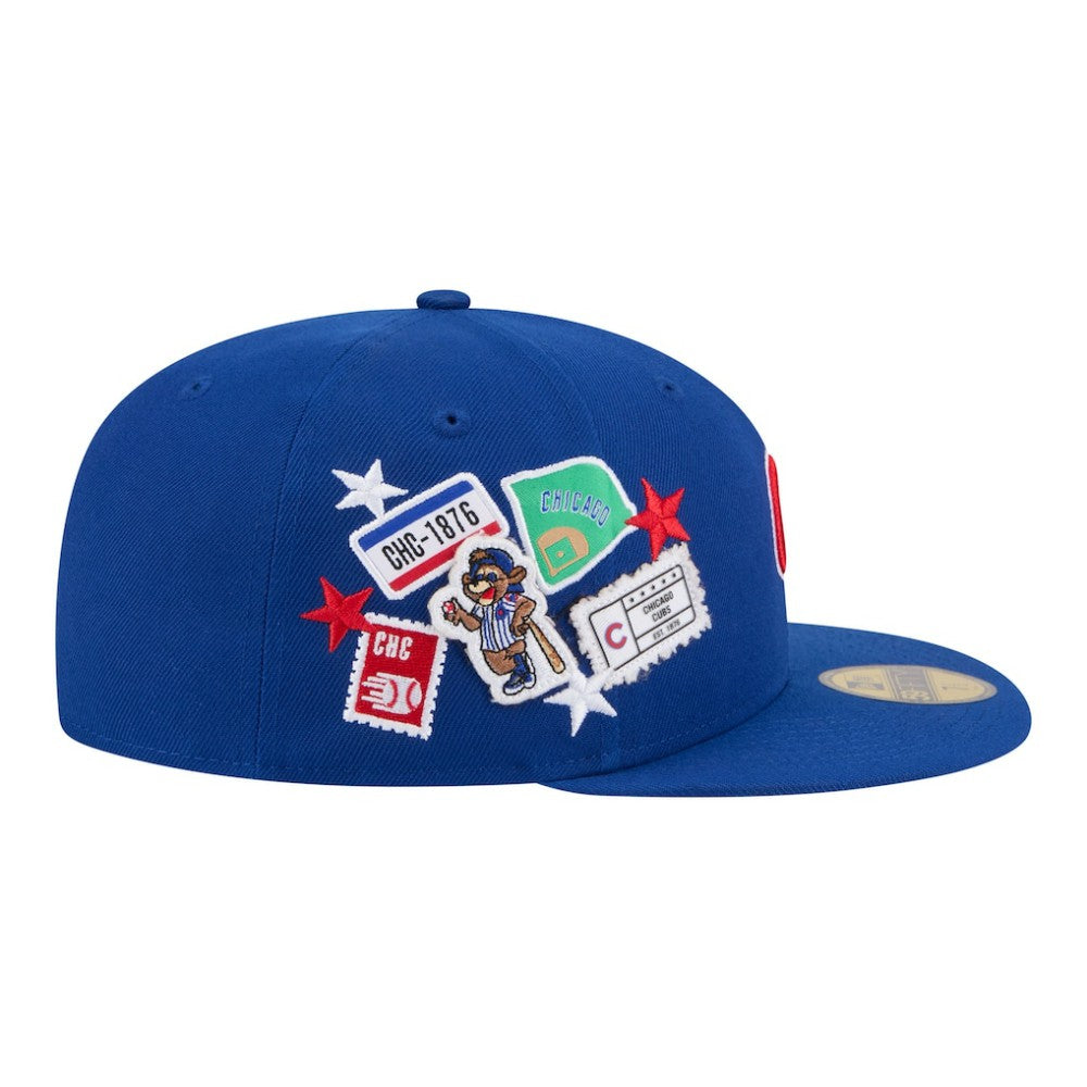 MLB Chicago Cubs New Era City Patch 59FIFTY Fitted Hat