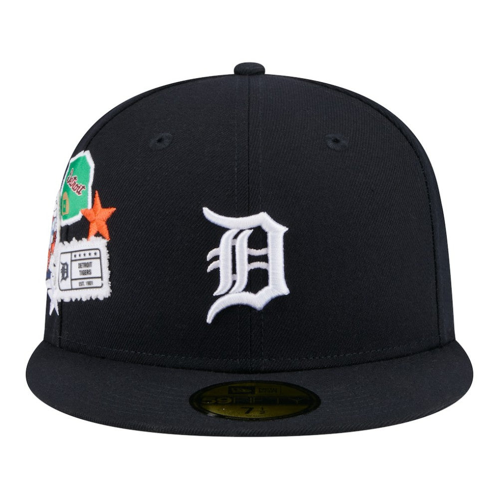 MLB Detroit Tigers New Era City Patch 59FIFTY Fitted Hat