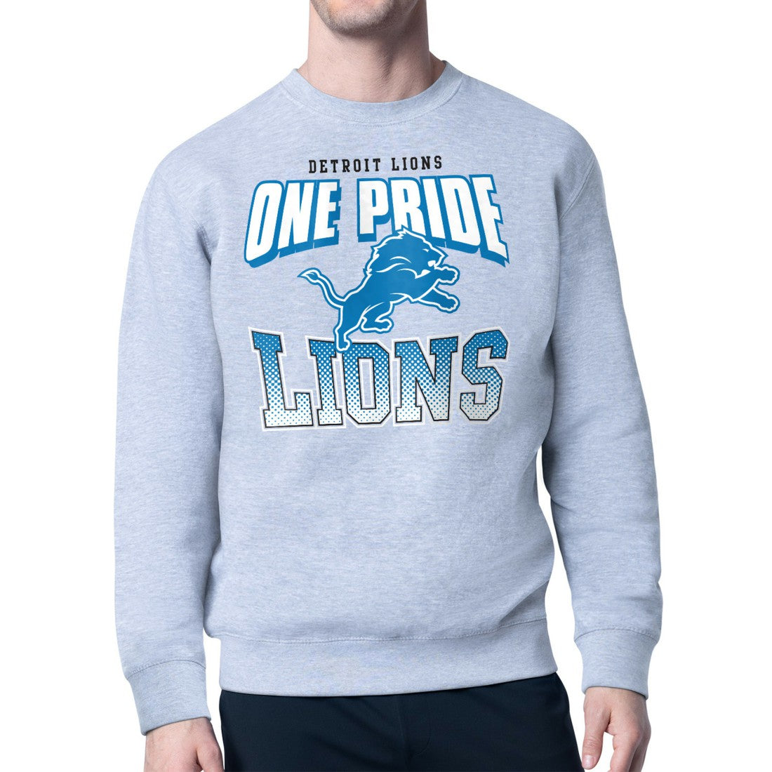Starter Comic Style Sweatshirt - Detroit Lions