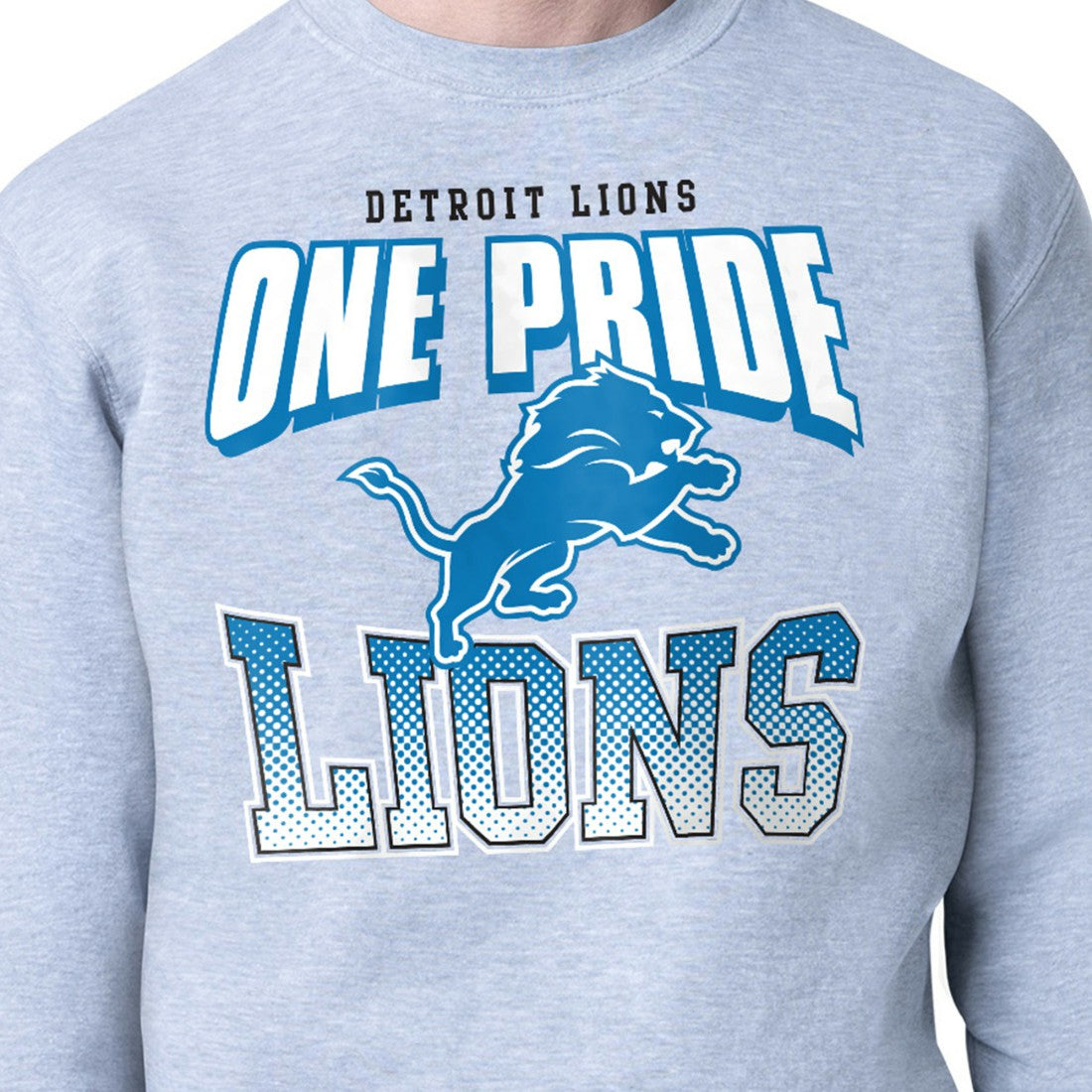 Starter Comic Style Sweatshirt - Detroit Lions
