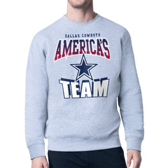 Starter Comic Style Sweatshirt - Dallas Cowboys