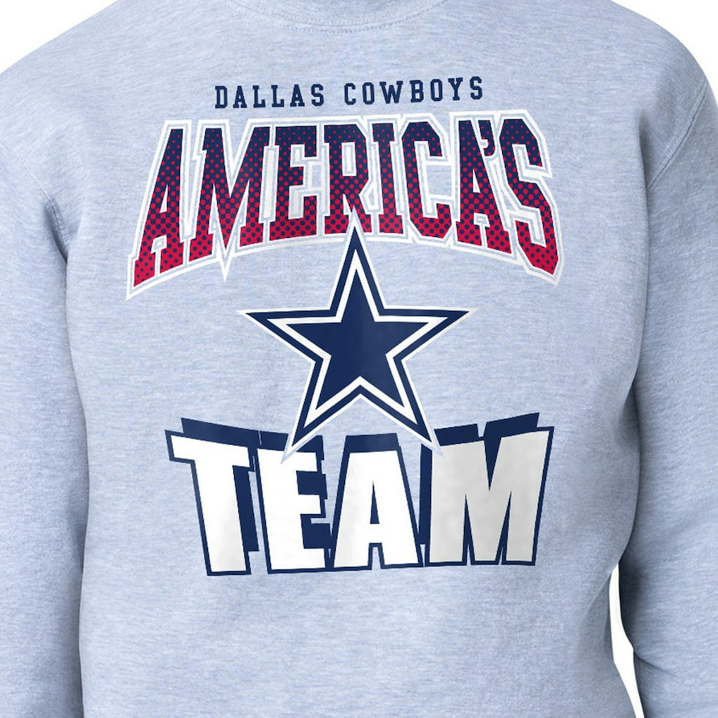 Starter Comic Style Sweatshirt - Dallas Cowboys