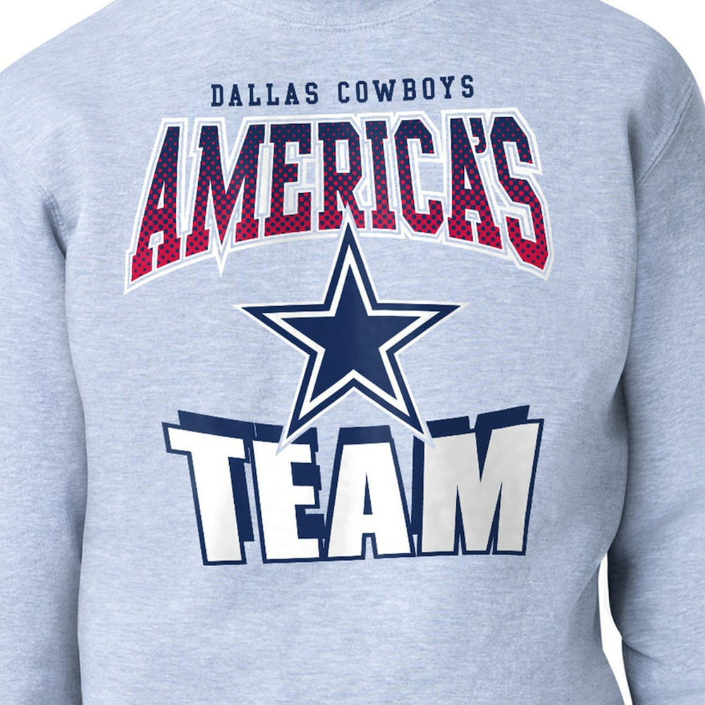 Starter Comic Style Sweatshirt - Dallas Cowboys