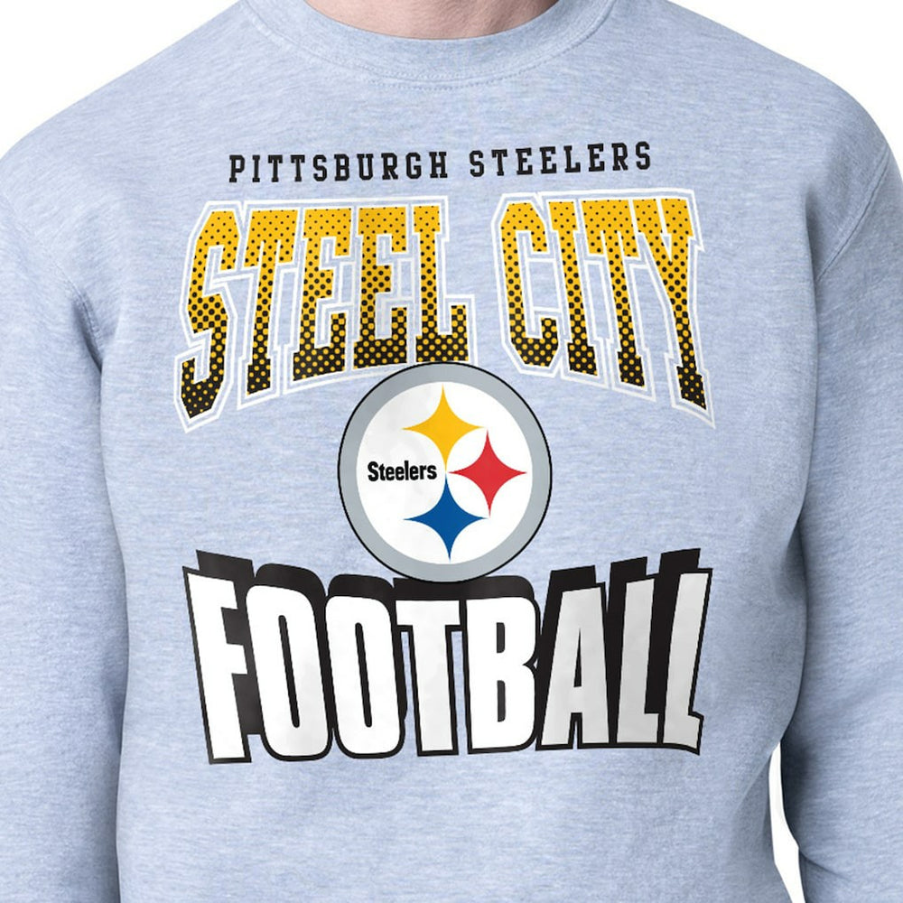 Starter Comic Style Sweatshirt - Pittsburgh Steelers