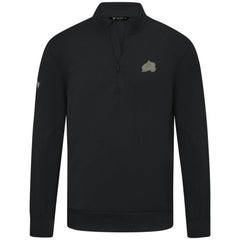 NHL Black Colorado Avalanche Levelwear Copper Upright Quarter-Zip Pullover