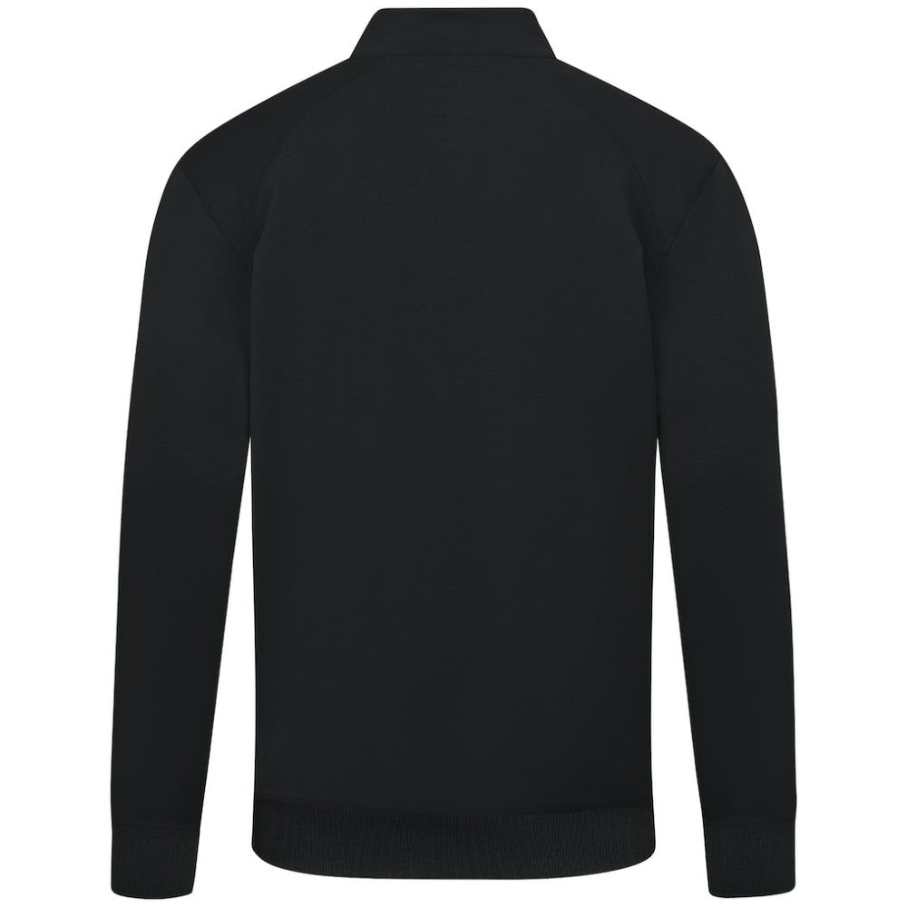 NHL Black Colorado Avalanche Levelwear Copper Upright Quarter-Zip Pullover