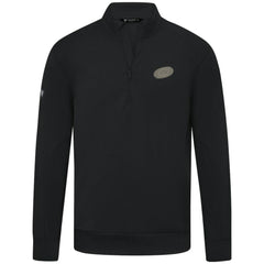NHL Black Carolina Hurricanes Levelwear Copper Upright Quarter-Zip Pullover