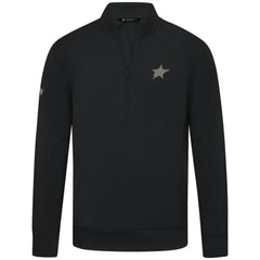 NHL Black Dallas Stars Levelwear Copper Upright Quarter-Zip Pullover