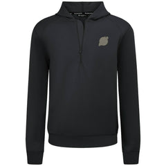 NHL Black New Jersey Devils Levelwear Technic Quarter-Zip Pullover Hoodie
