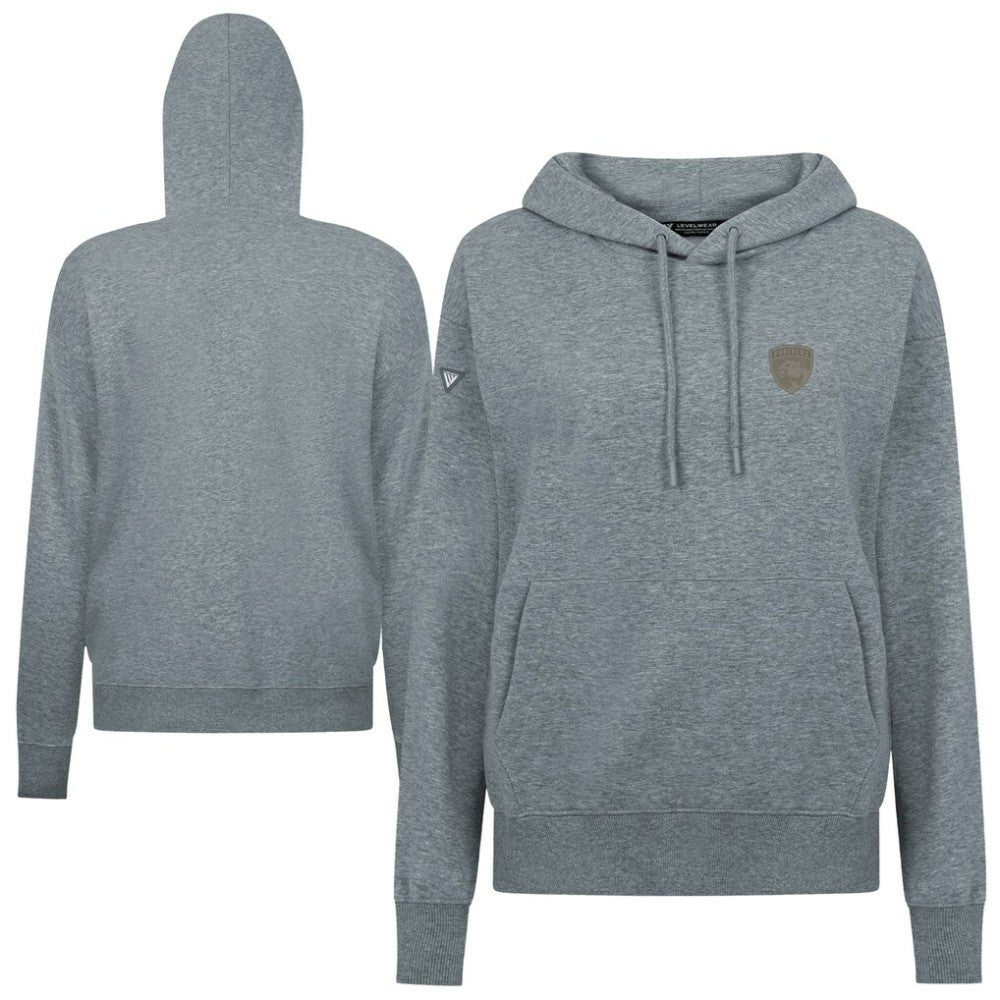 NHL Gray Florida Panthers Levelwear Women's Adorn Copper Hoodie