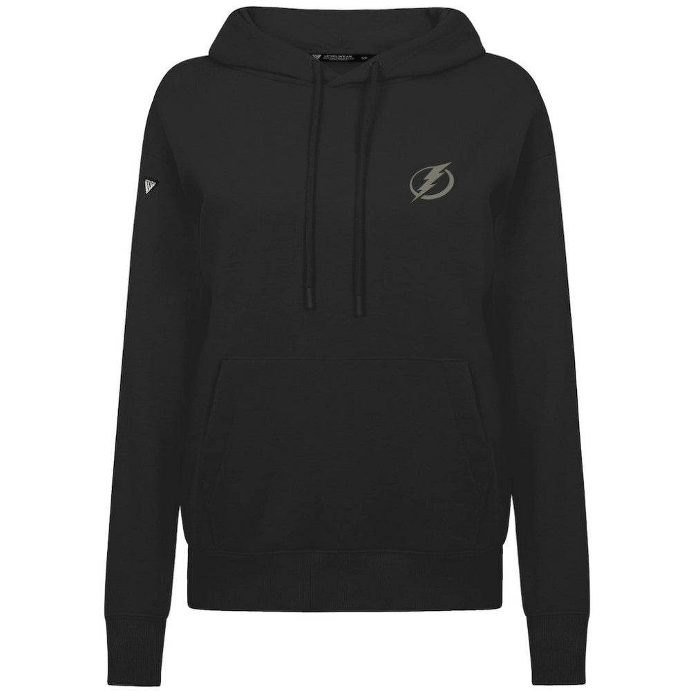NHL Black Tampa Bay Lightning Levelwear Women's Adorn Copper Hoodie