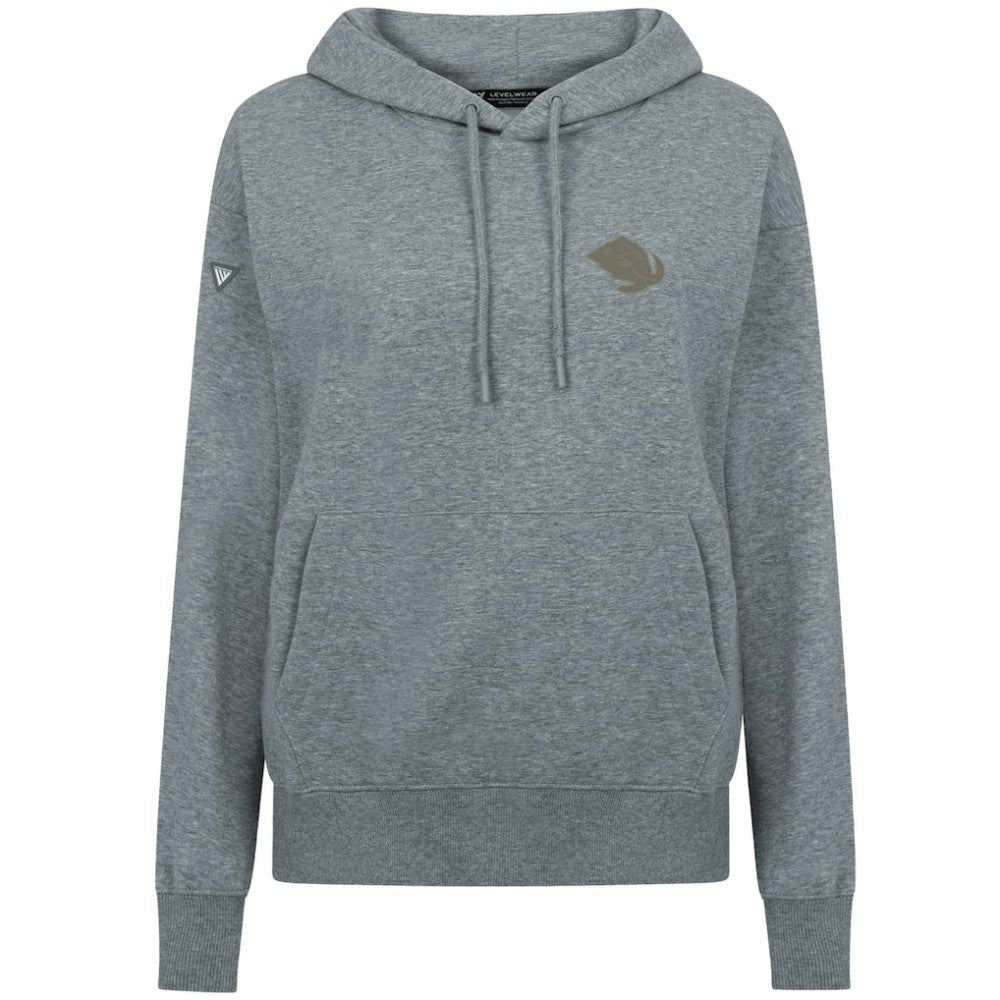 NHL Gray Utah Mammoth Levelwear Women's Adorn Copper Hoodie