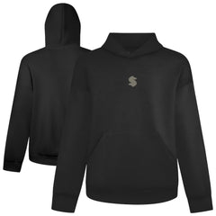 NHL Black Seattle Kraken Levelwear Luxe Signature Copper Hoodie