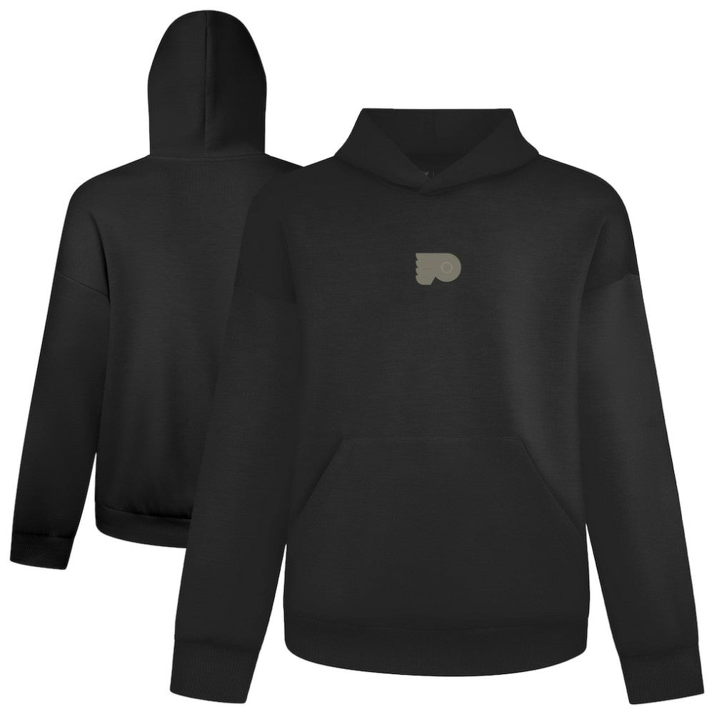 NHL Black Philadelphia Flyers Levelwear Luxe Signature Copper Hoodie