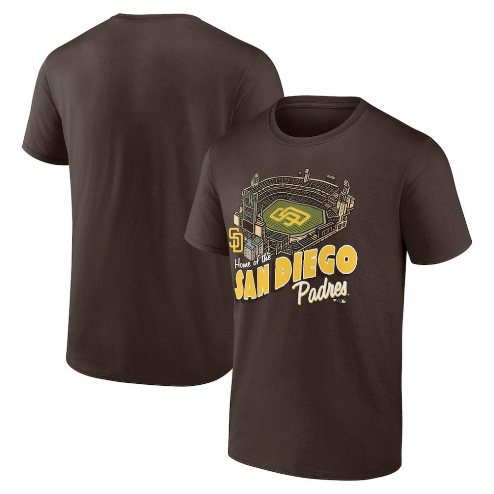 MLB San Diego Padres Brown Home Stadium T-Shirt