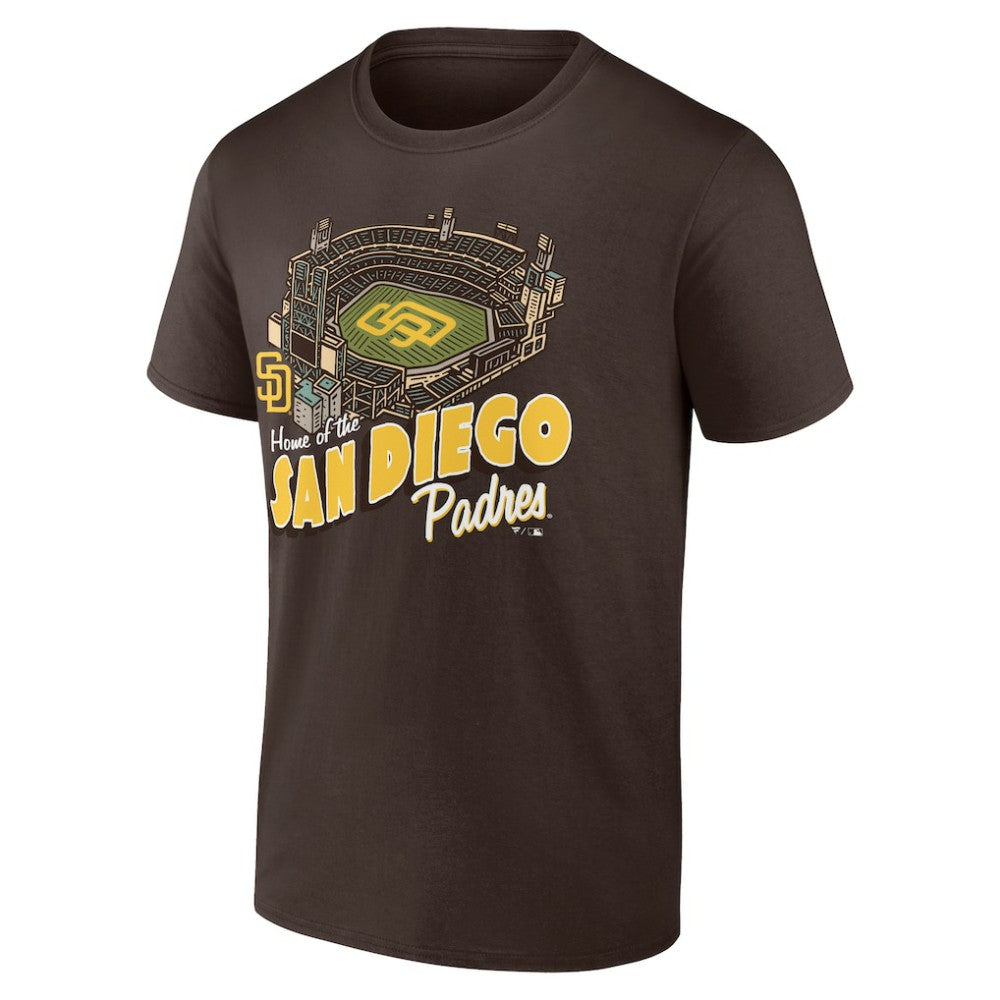 MLB San Diego Padres Brown Home Stadium T-Shirt
