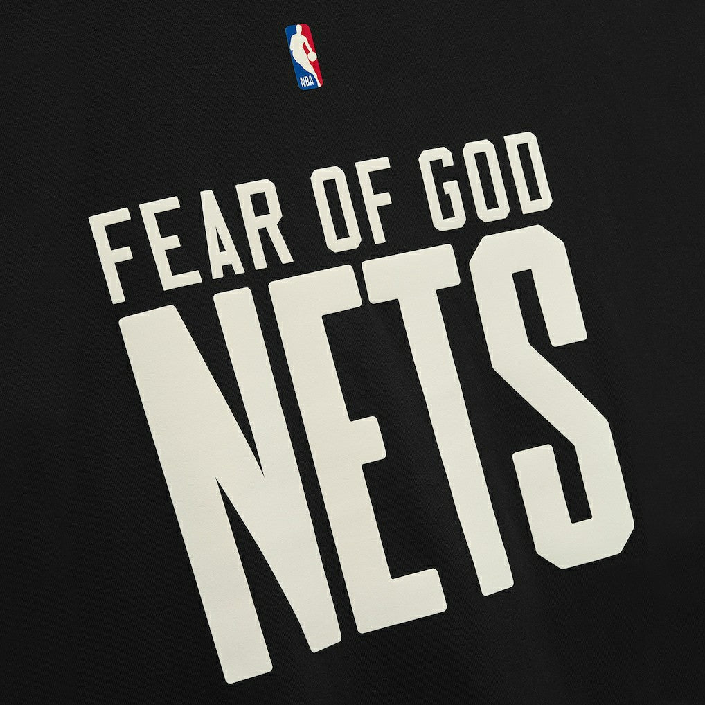 NBA Brooklyn Nets Fear of God x NBA Classic Fit T-Shirt