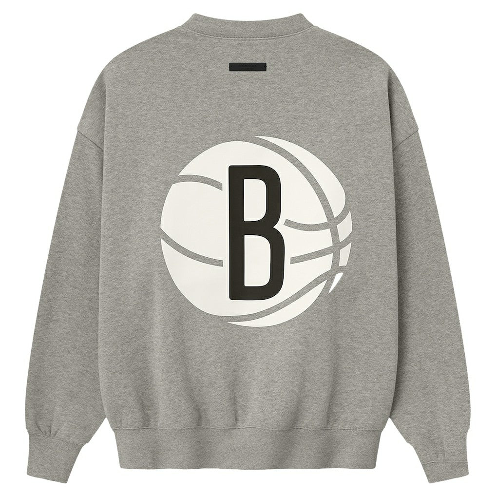 NBA Brooklyn Nets Fear of God x NBA Sport Fit T-Shirt