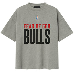 NBA Chicago Bulls Fear of God x NBA Unisex 90s T-Shirt sale