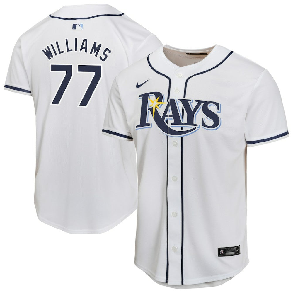 MLB Carson Williams Tampa Bay Rays Nike Youth Home Player Game Jersey