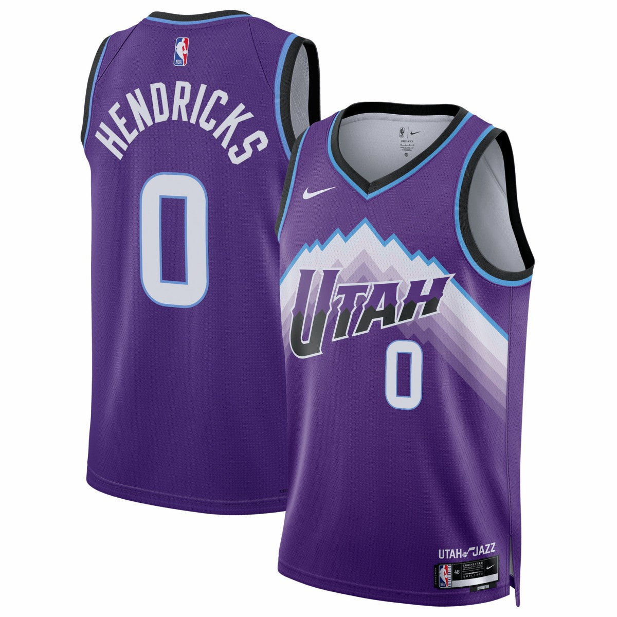 NBA Taylor Hendricks Utah Jazz Unisex Swingman Jersey