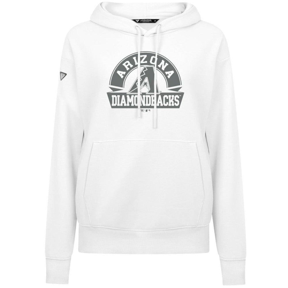 MLB Arizona Diamondbacks Levelwear Women's Adorn Banner Arch Hoodie